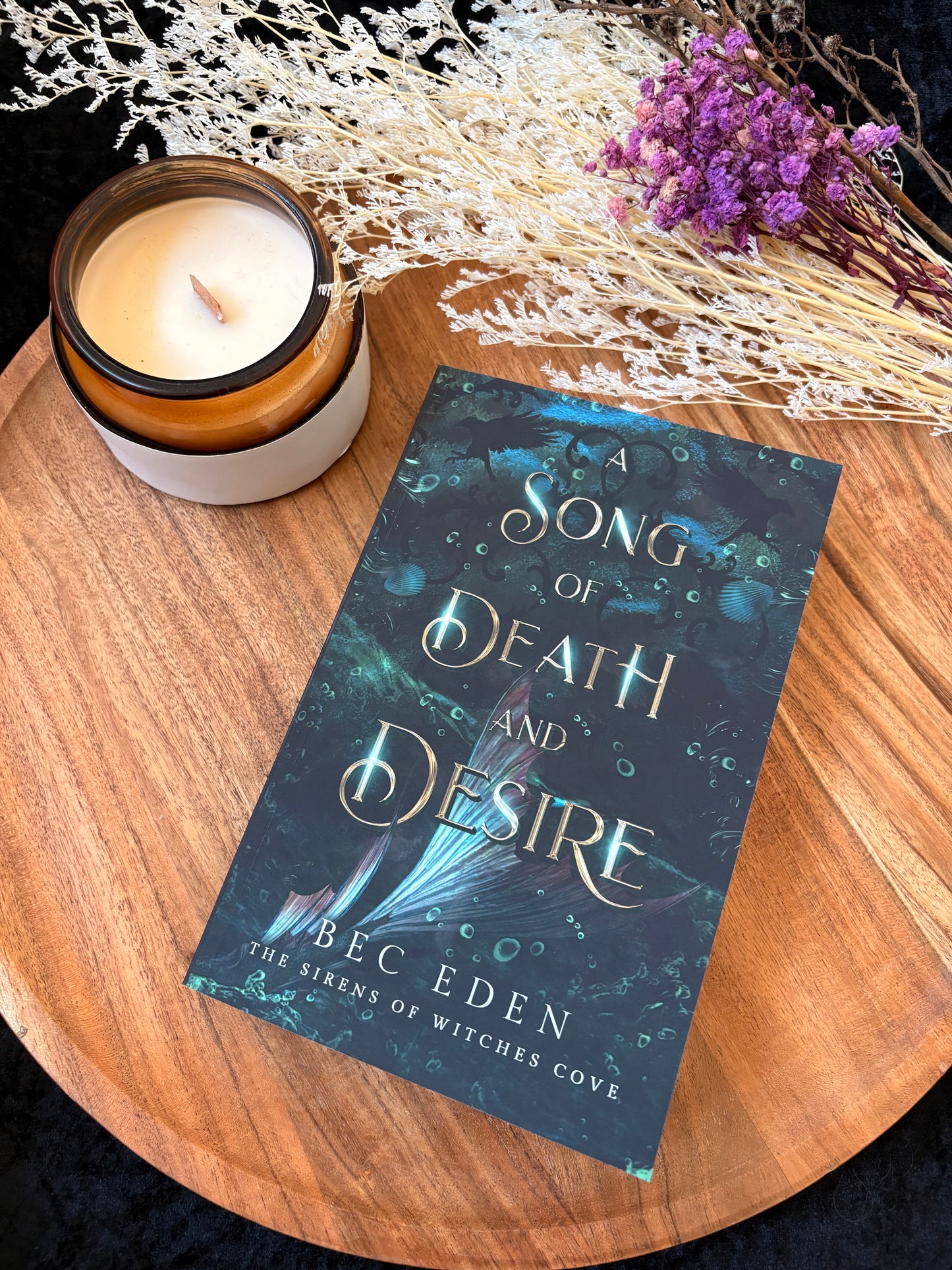 A SONG OF DEATH AND DESIRE - BEC EDEN - SIGNED