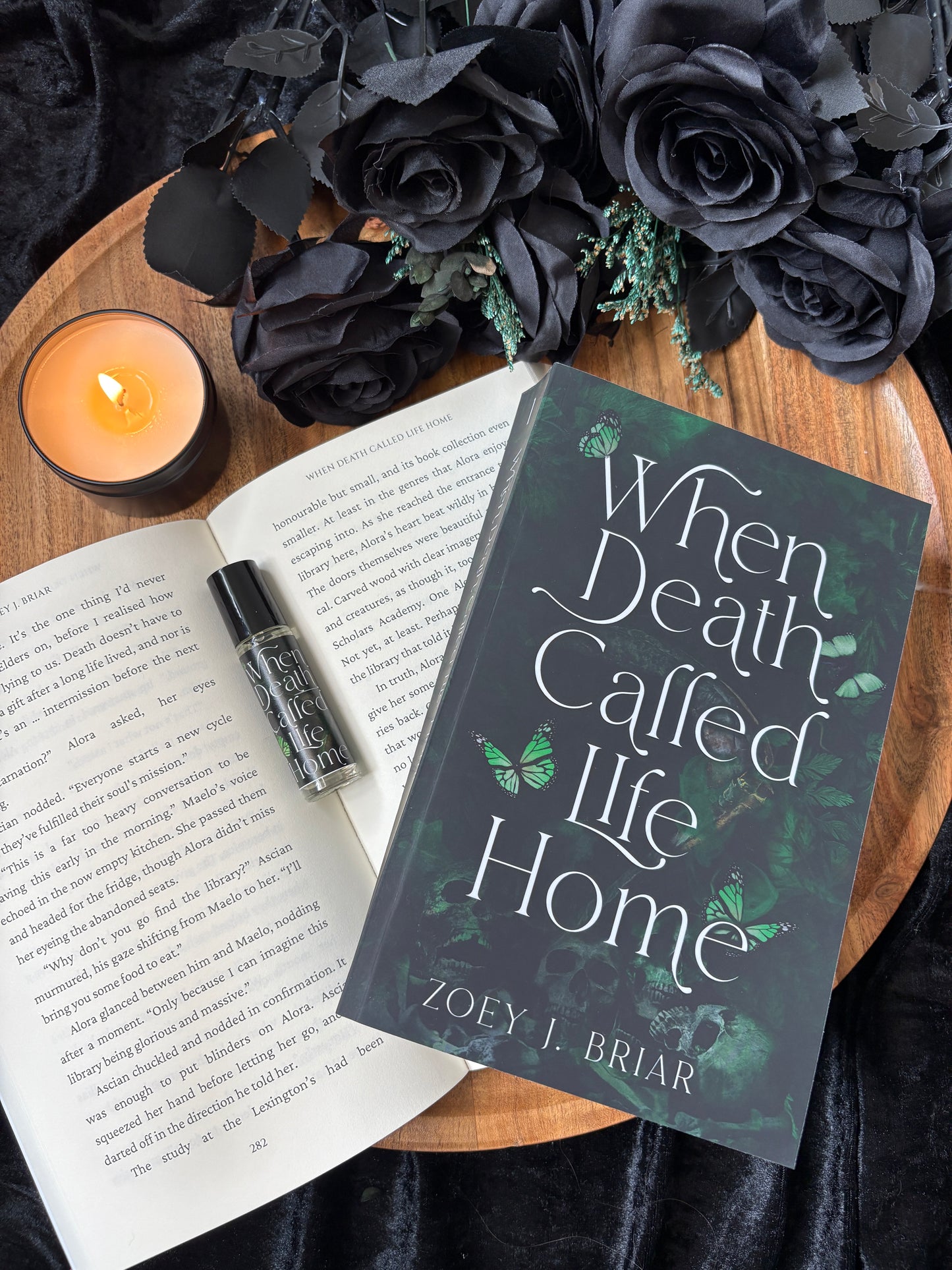 WHEN LIFE CALLED DEATH HOME - ZOEY J BRIAR