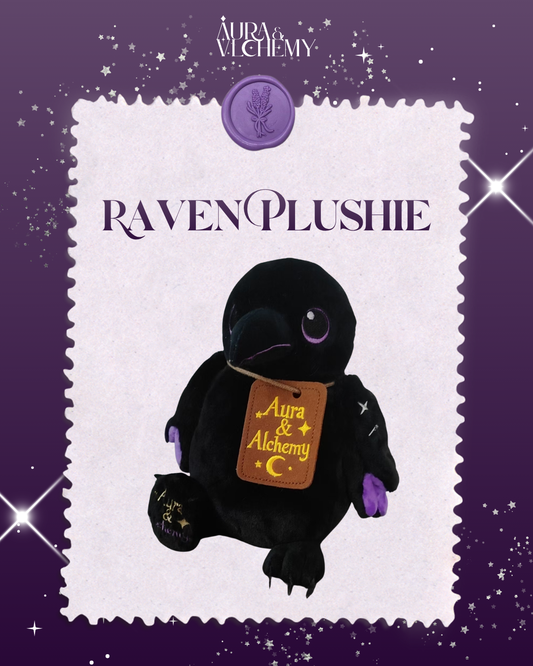 THE RAVEN PLUSHIE FAMILIAR