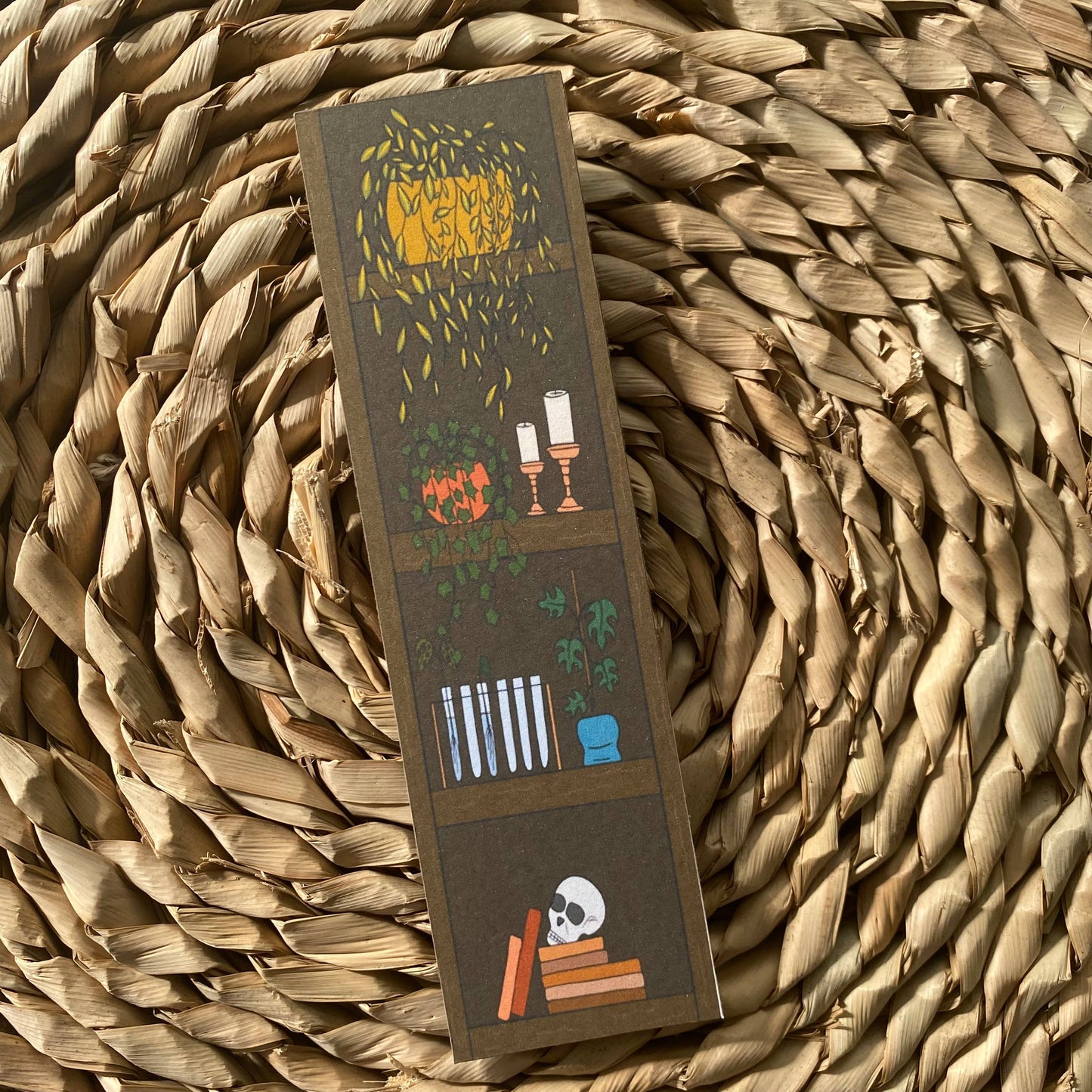 Witchy Bookshelf Bookmark