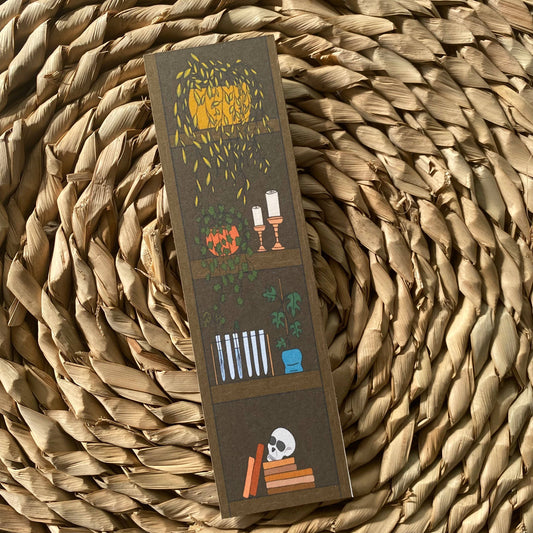 Witchy Bookshelf Bookmark
