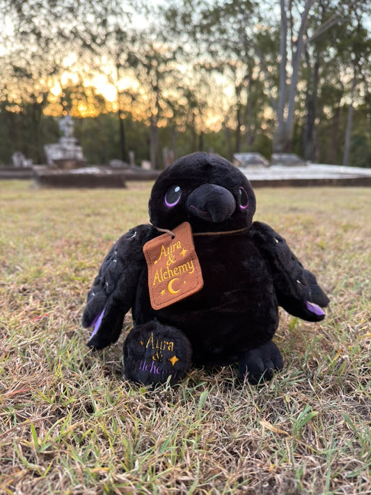 THE RAVEN PLUSHIE FAMILIAR