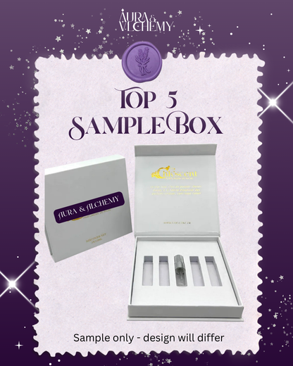 TOP 5 BEST SELLERS SAMPLE BOX