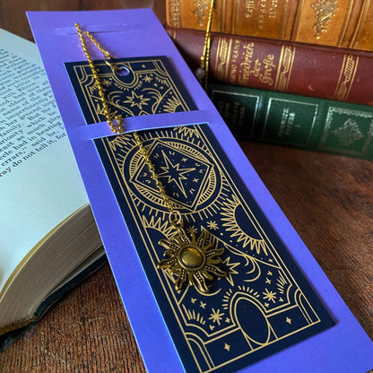 Celestial Star Chain Bookmark
