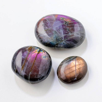 Purple Labradorite Palm Stone