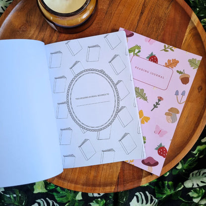 Whimsy Reading Journal - GREEN