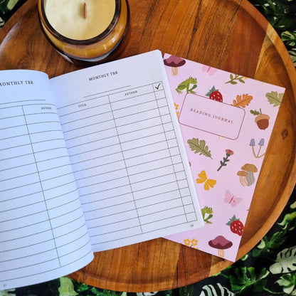 Whimsy Reading Journal - GREEN
